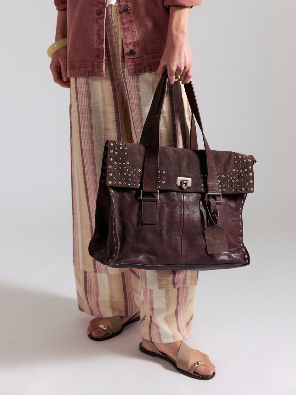 Free People Shay Stud Tote